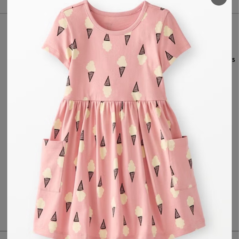 Brand New Hanna Andersson Ice Cream dress